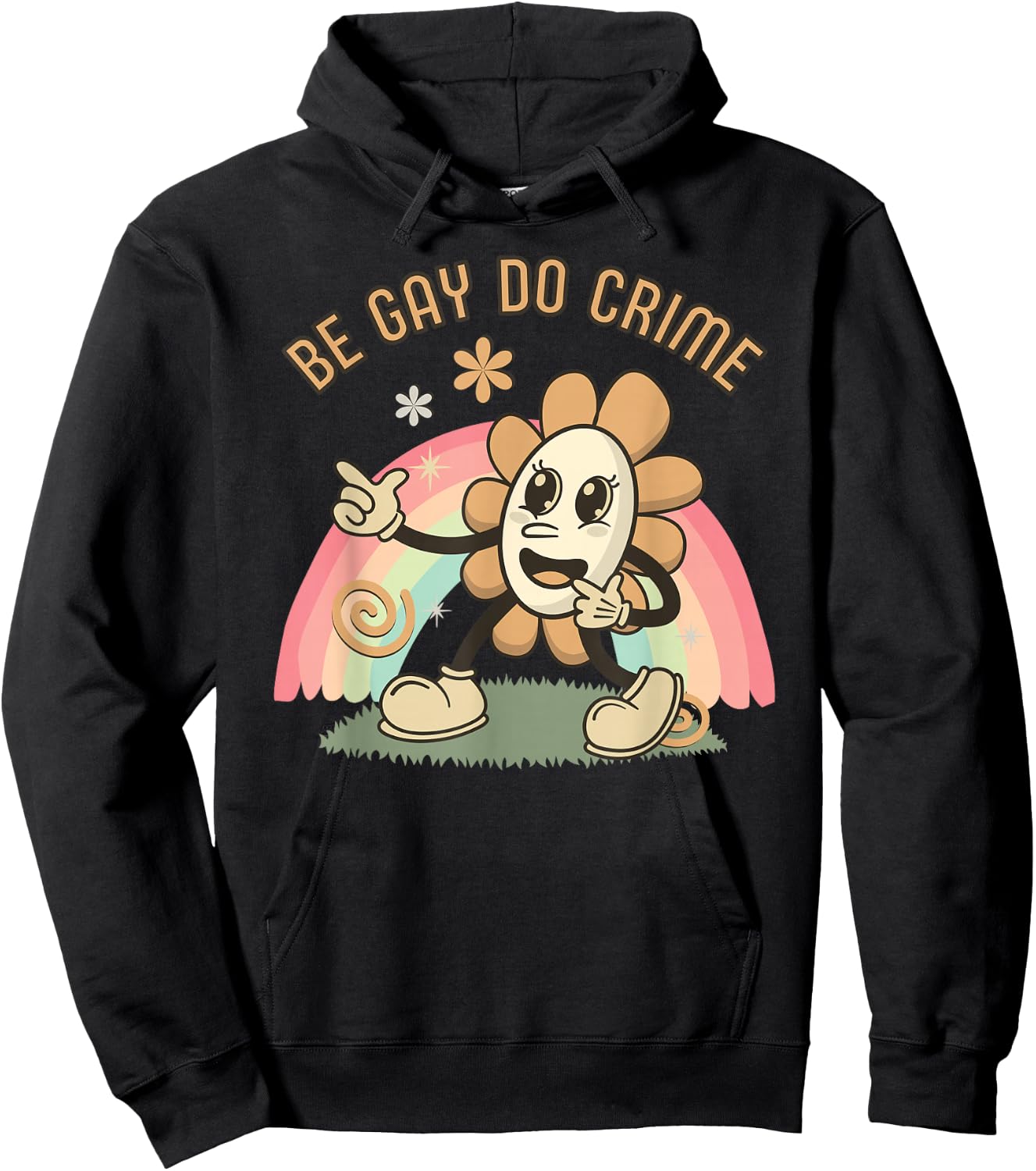 Be Gay Do Crime Hoodie - Hoodie | Black