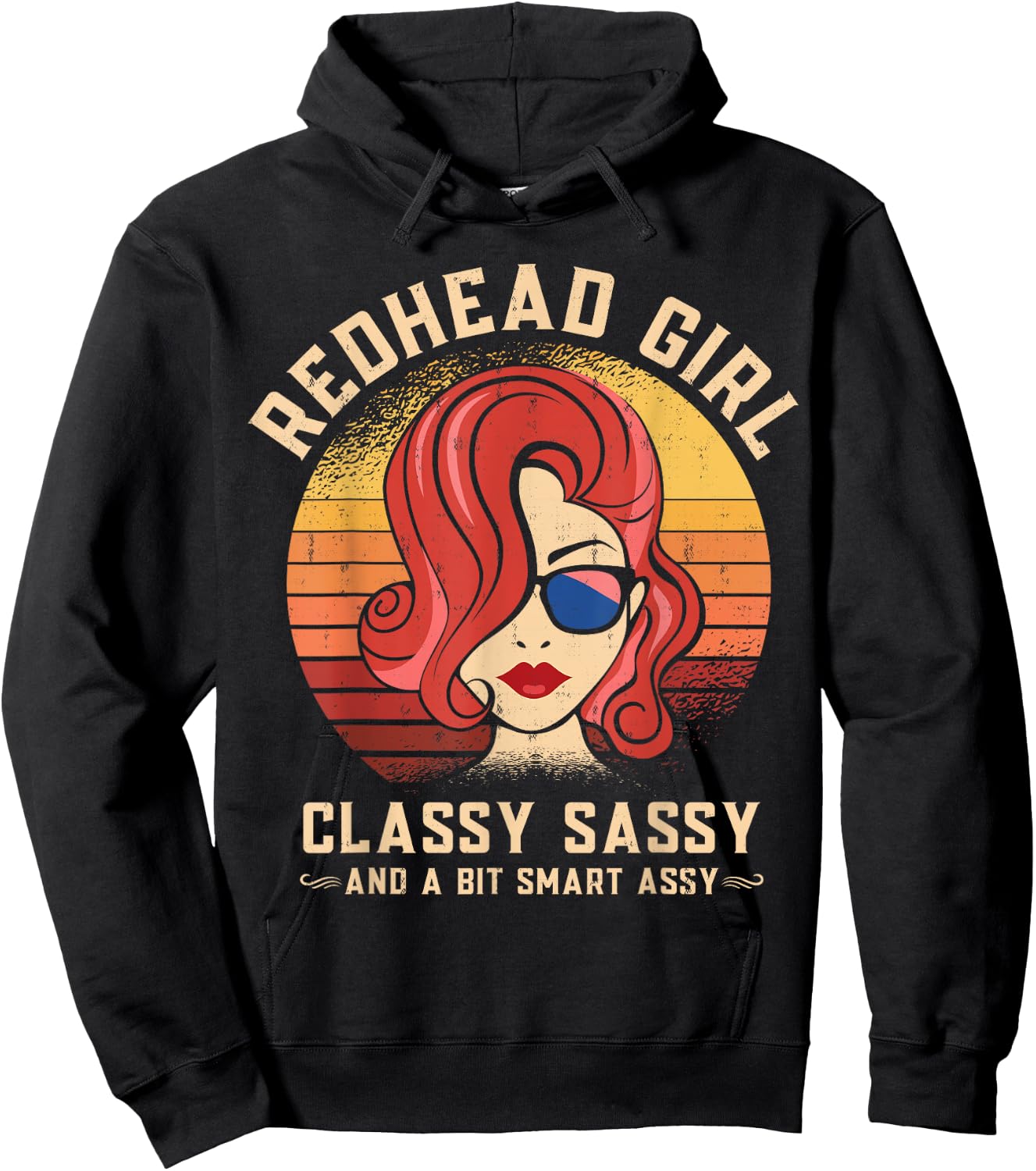 Red Hair funny Redhead Hoodie - Hoodie | Black