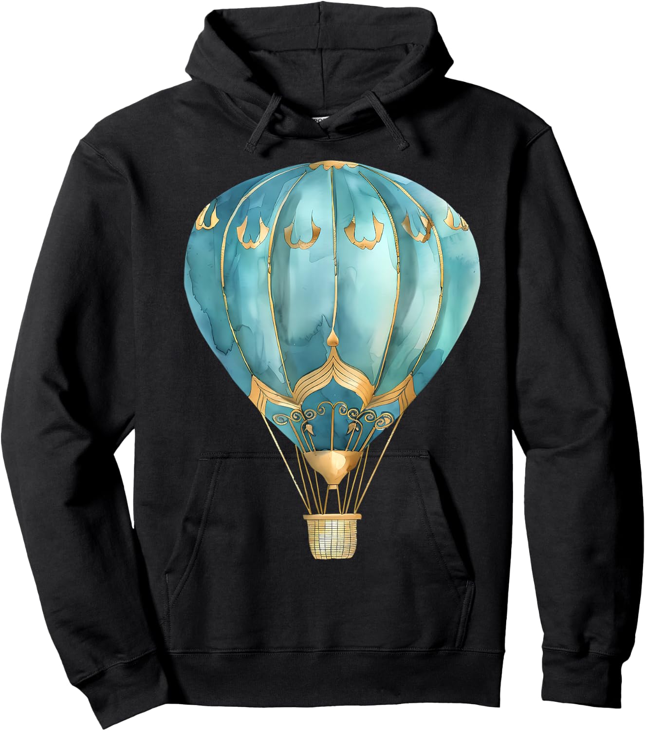 Hot Air Balloon Ride Festival Hot Air Ballooning Hoodie - Hoodie | Black