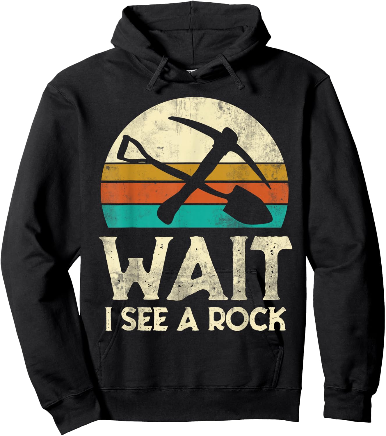 Rock Collector Geologist Nerd Gift Funny Geology Hoodie - Hoodie | Black
