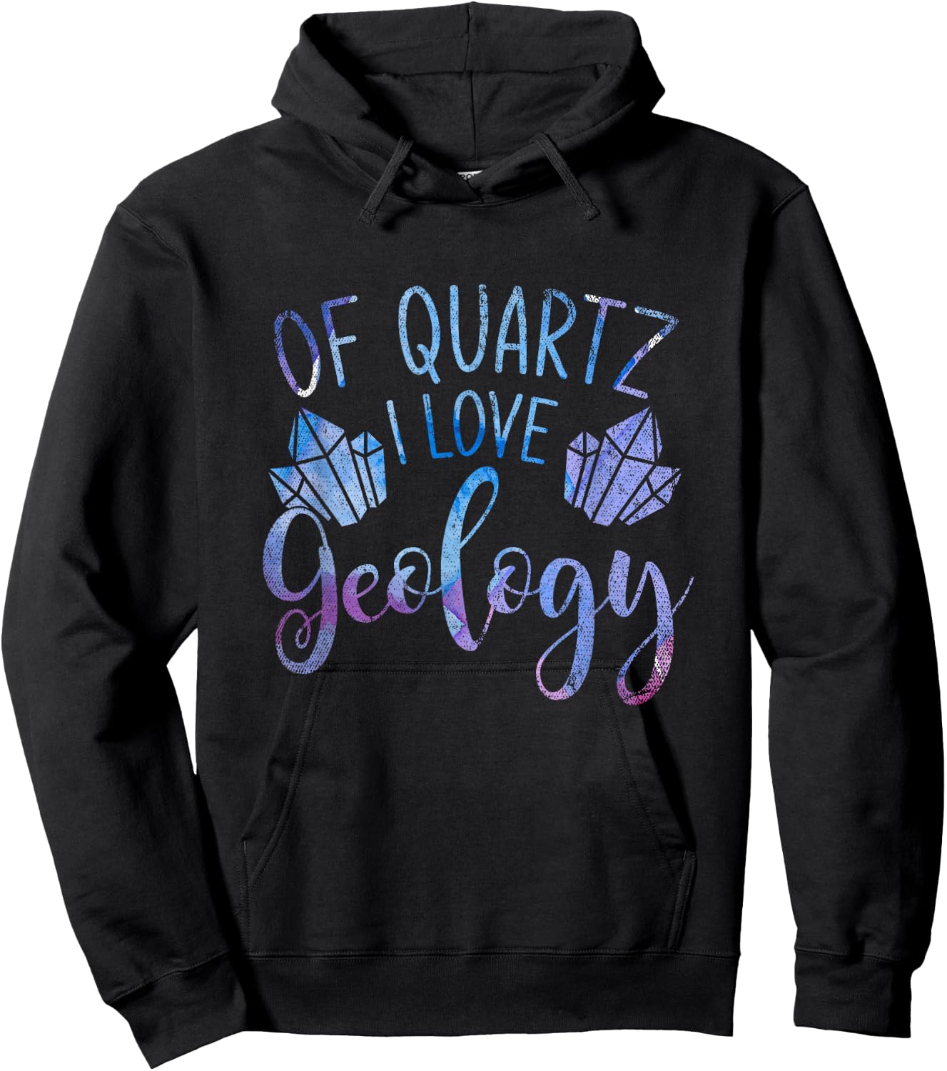Funny Science Lover Gift Geologist Geology Hoodie - Hoodie | Black