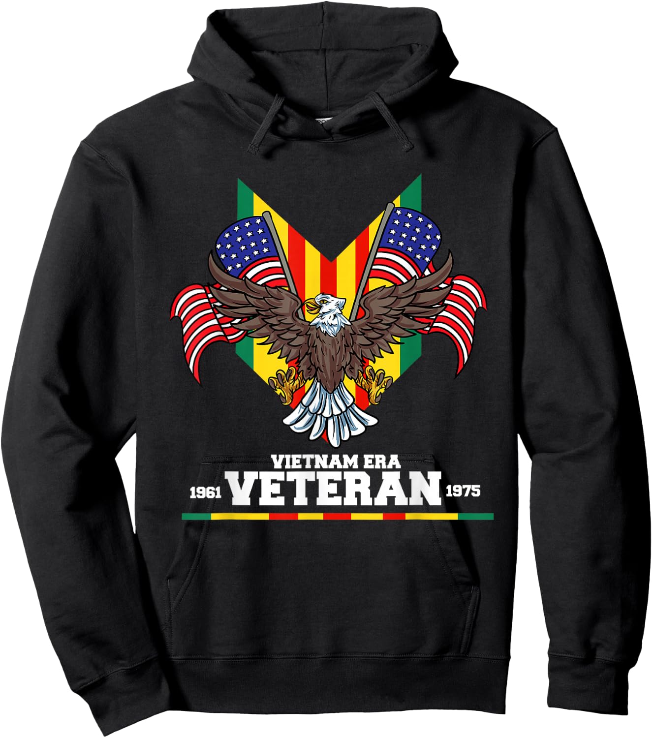 Vietnam Era Veteran Hoodie - Hoodie | Black