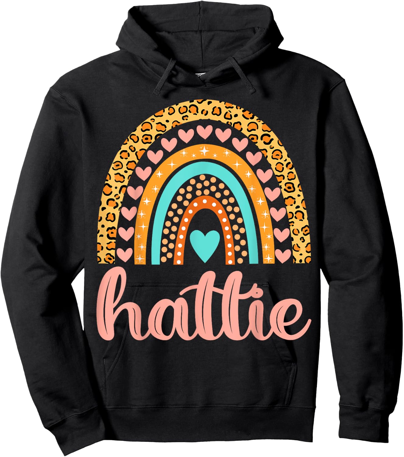 Hattie Hattie Name Birthday Shirt Gift Hoodie - Hoodie | Black
