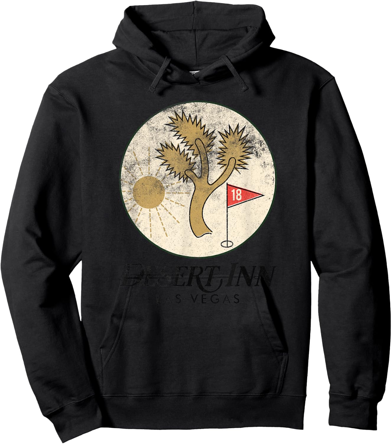 Vintage Desert Inn Casino Las Vegas Hoodie - Hoodie | Black