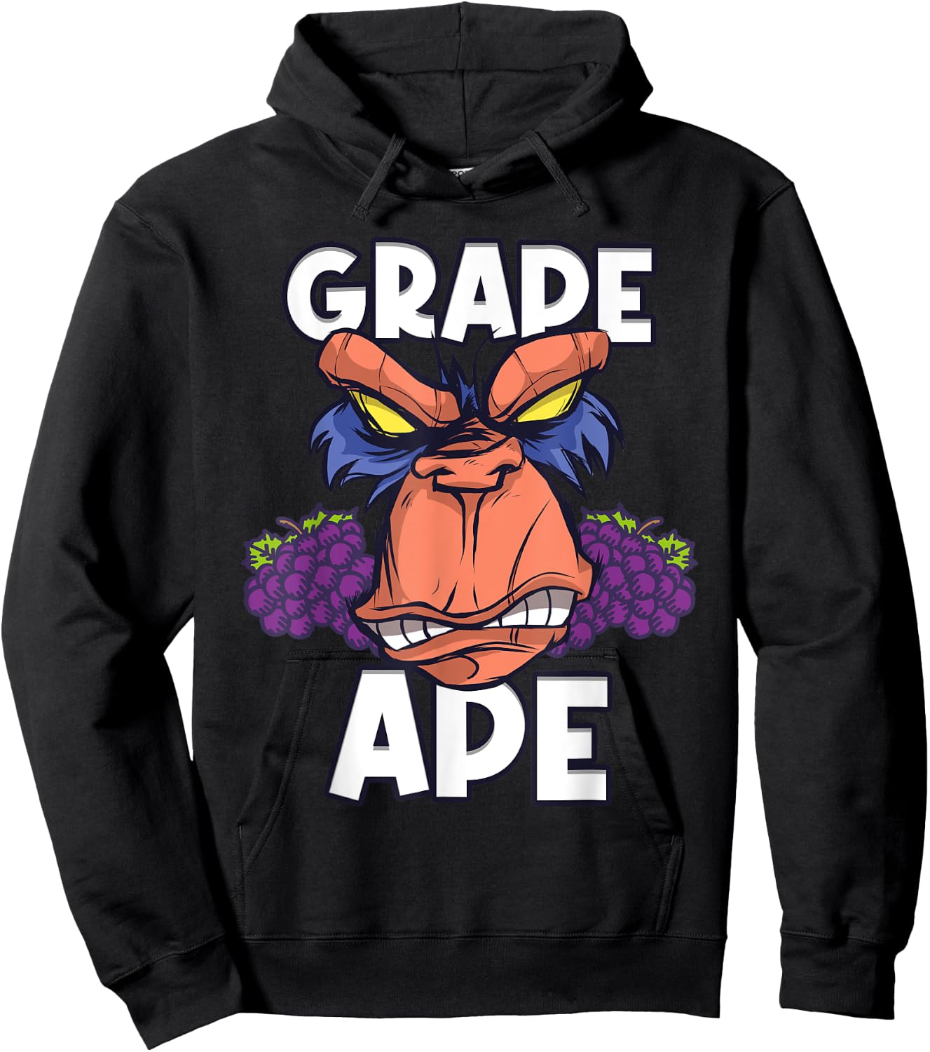 Grape Apes Grapes Hoodie - Hoodie | Black