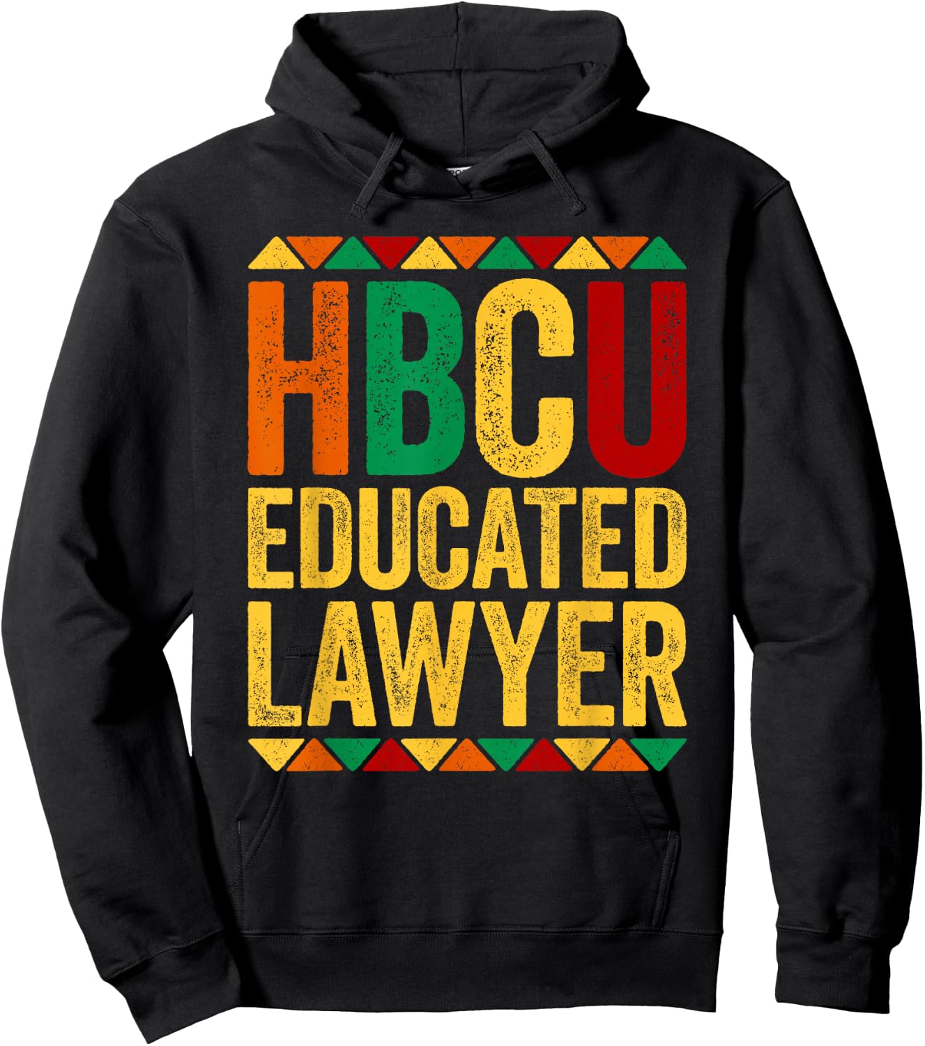 HBCU Educated Lawyer Shirt Historical Black History Month Hoodie - Hoodie | Black