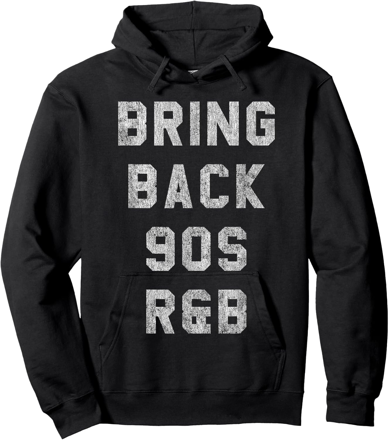 Bring Back 90s R&B Hoodie - Hoodie | Black