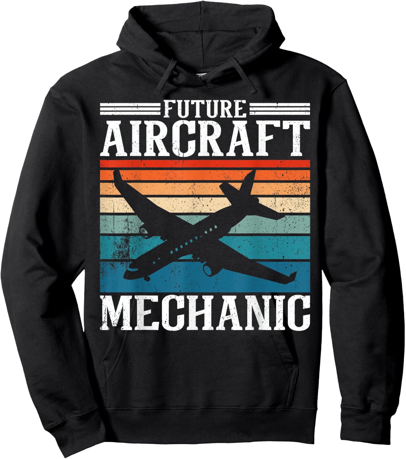 Aircraft Mechanic Apprenticeship Future Aircraft Mechanic Hoodie - Hoodie | Black