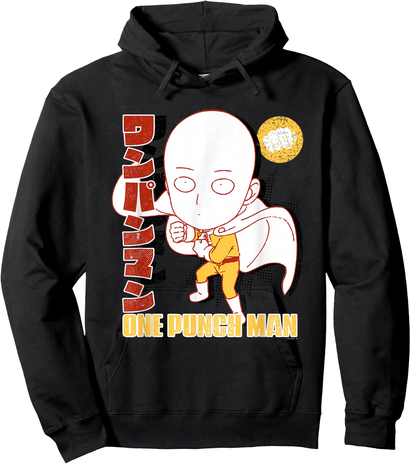 One Punch Man Comic Edit Hoodie - Hoodie | Black