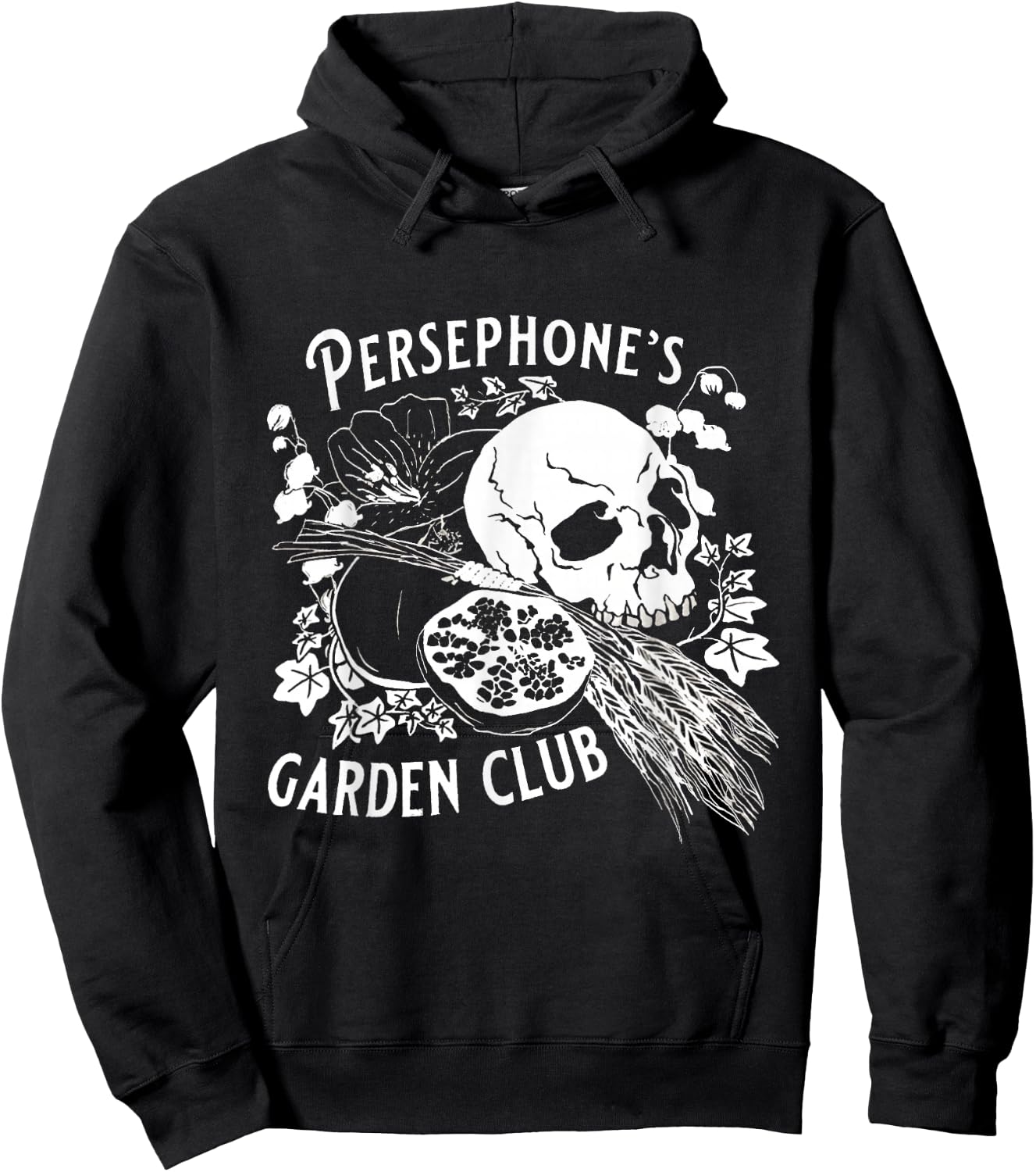 Persephone's Garden Club Hoodie - Hoodie | Black