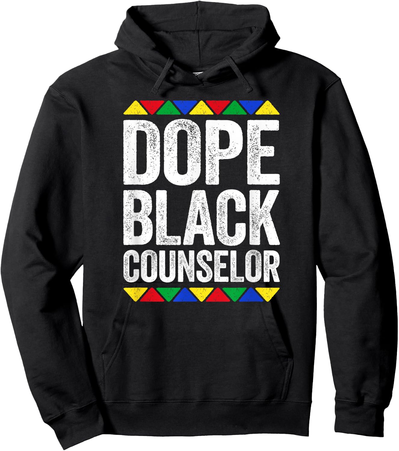 Dope Black Counselor Shirt Black History Month Hoodie - Hoodie | Black