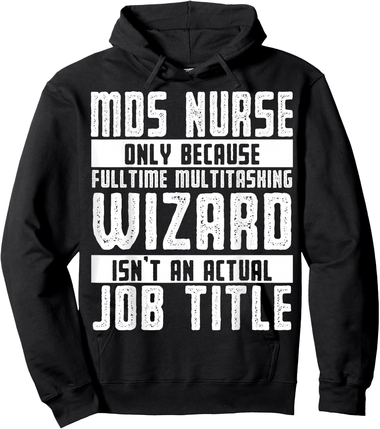 MDS Nurse Apparel - Best Funny Nurses Design Hoodie - Hoodie | Black