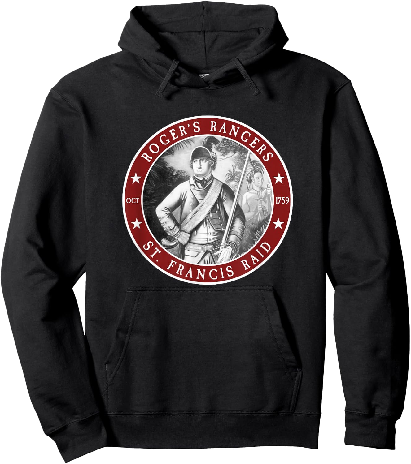 Roger's Rangers St. Francis Raid Hoodie - Hoodie | Black