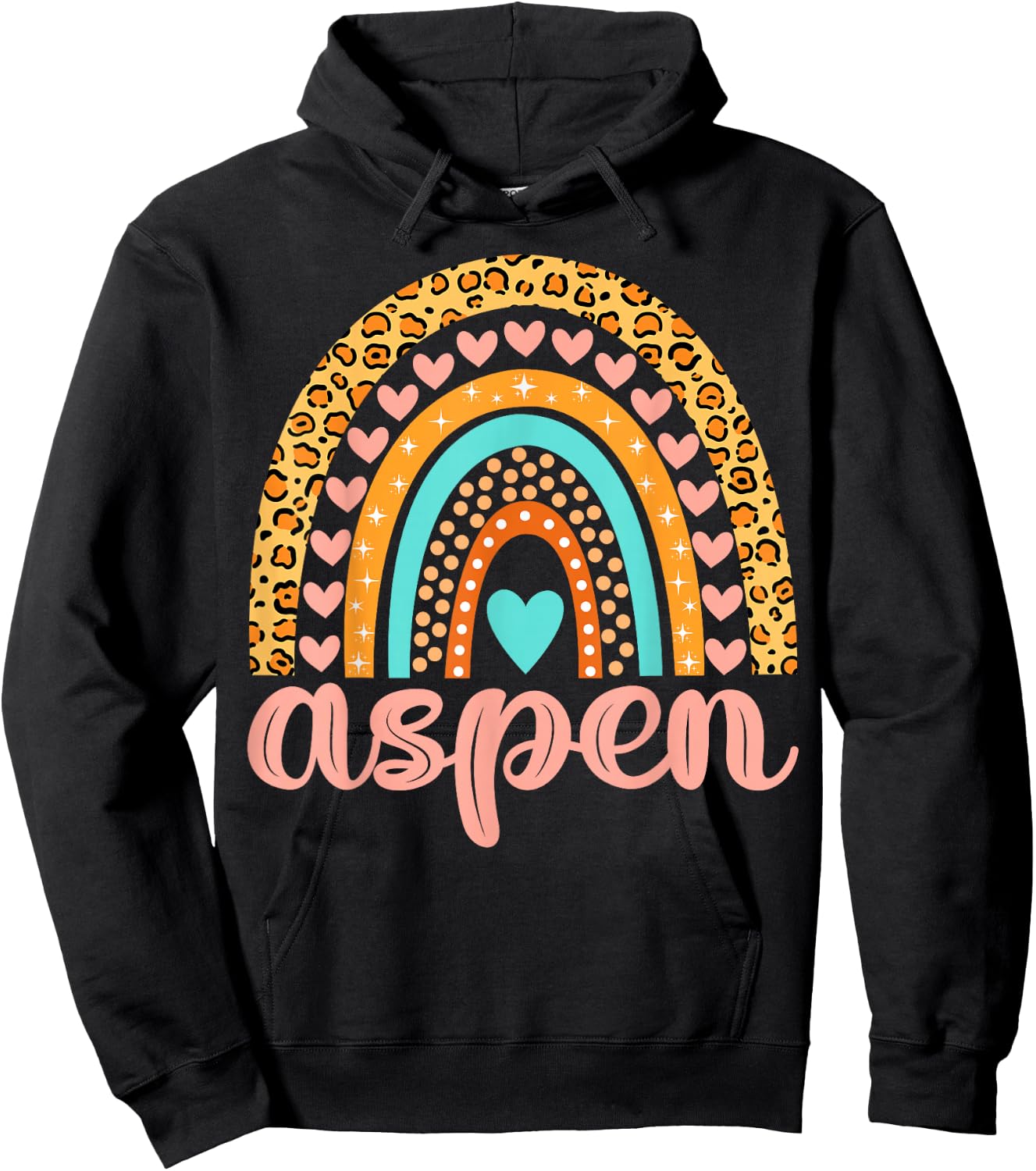 Aspen Name Shirts & Gifts Aspen Birthday Shirt Gift Hoodie - Hoodie | Black