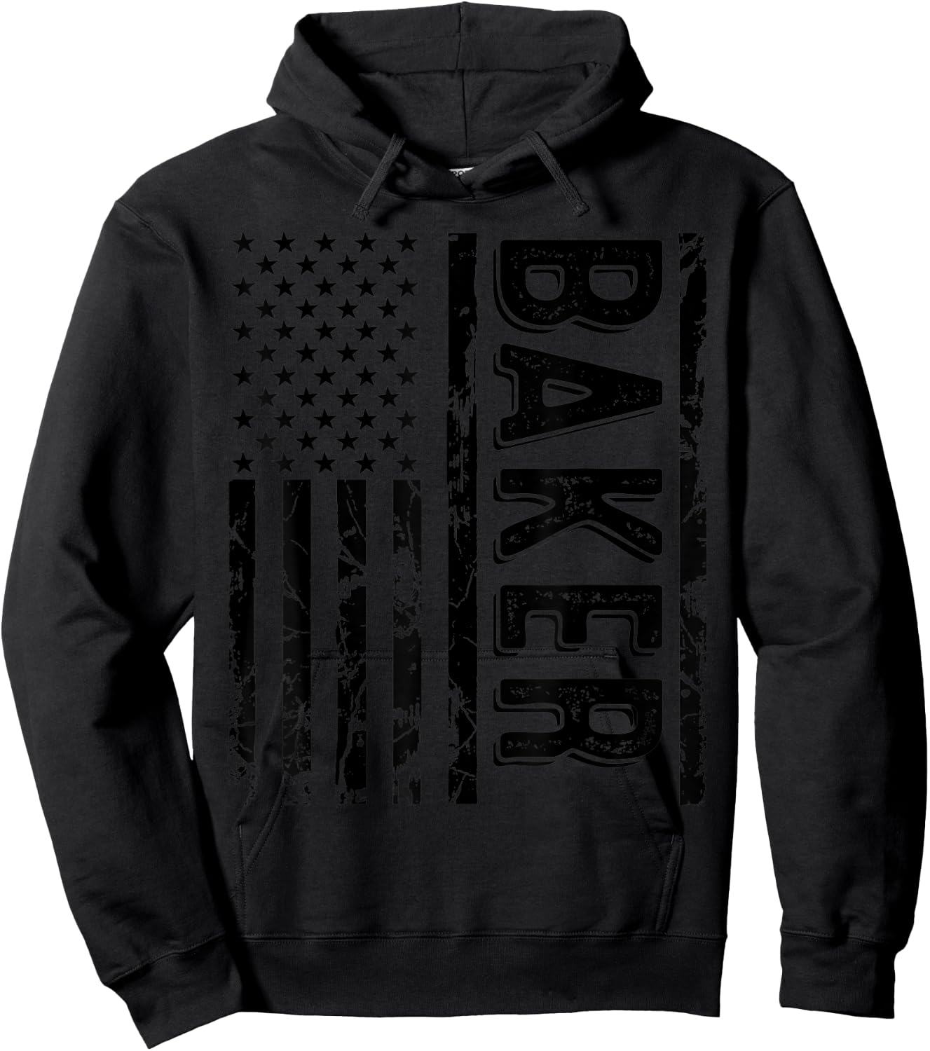 Baker Last Name Funny Surname Team Baker Family Reunion Hoodie - Hoodie | Black