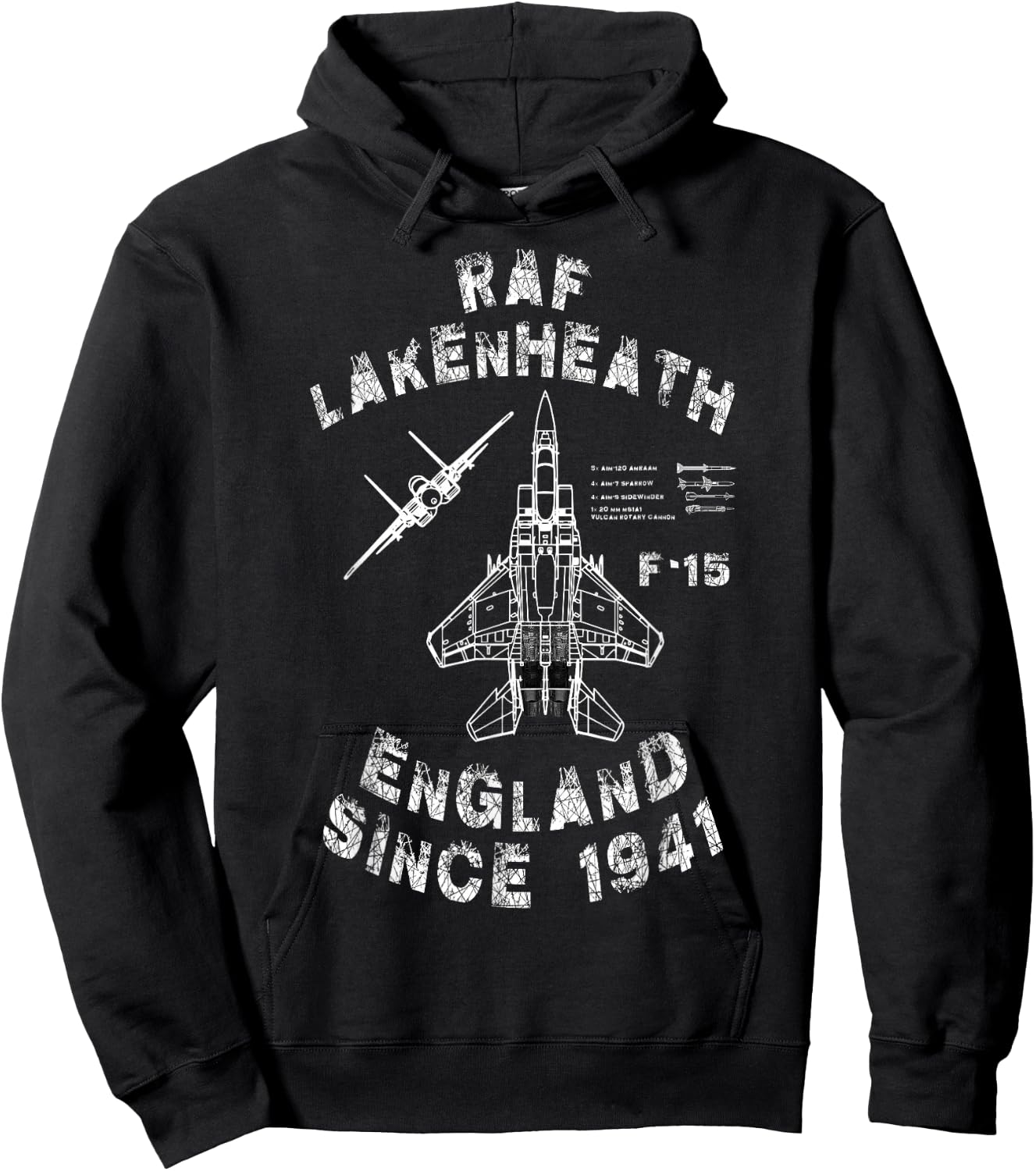 RAF Lakenheath Hoodie - Hoodie | Black
