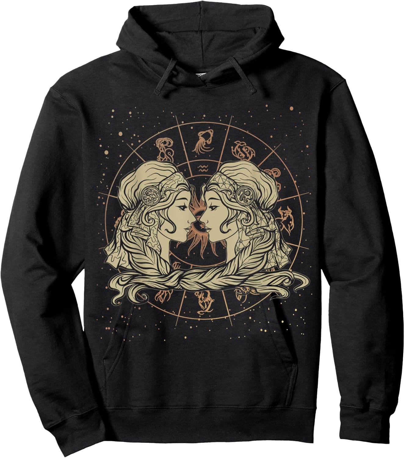 Gemini Birthday Born in May or June Zodiac Gemini Hoodie - Hoodie | Black