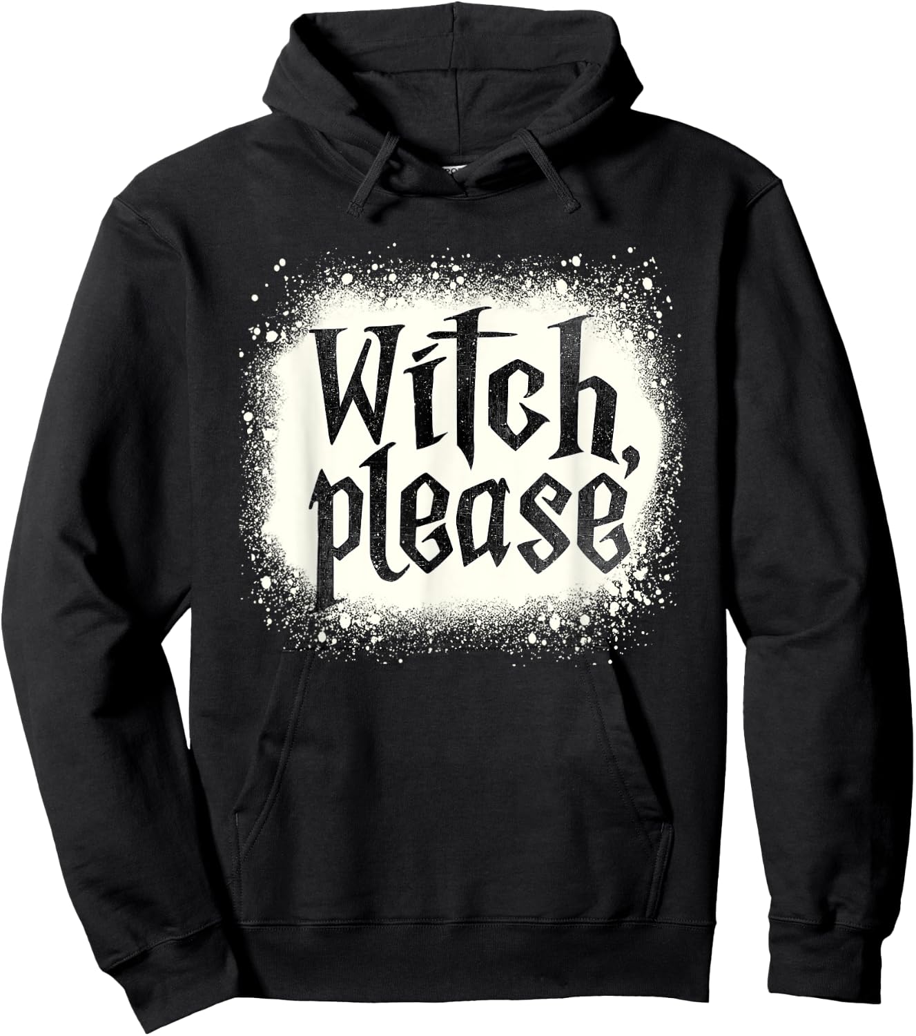 Bleached Funny Witch, Please Witch Costume Hoodie - Hoodie | Black