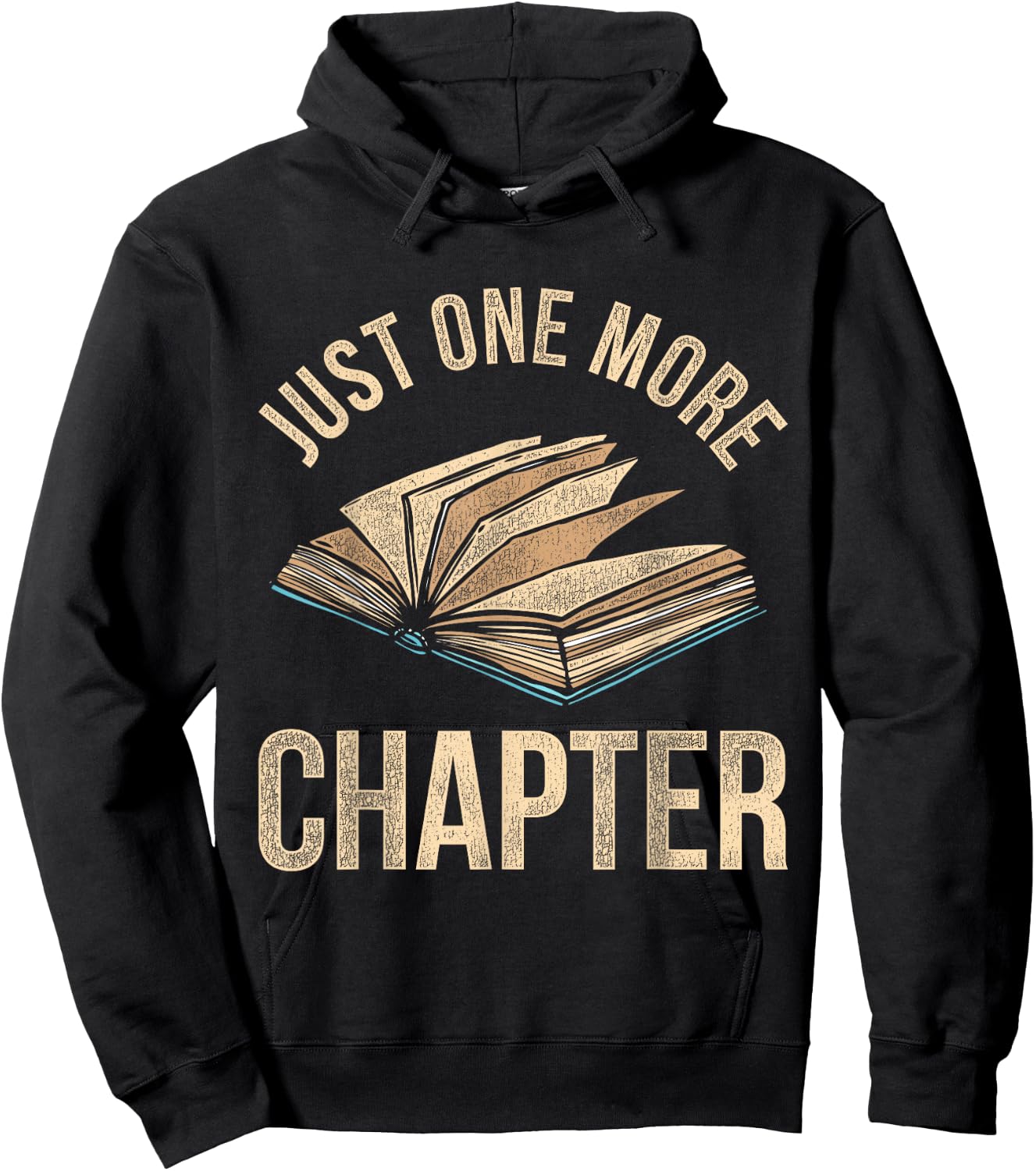 Just One More Chapter Reading Hoodie - Hoodie | Black