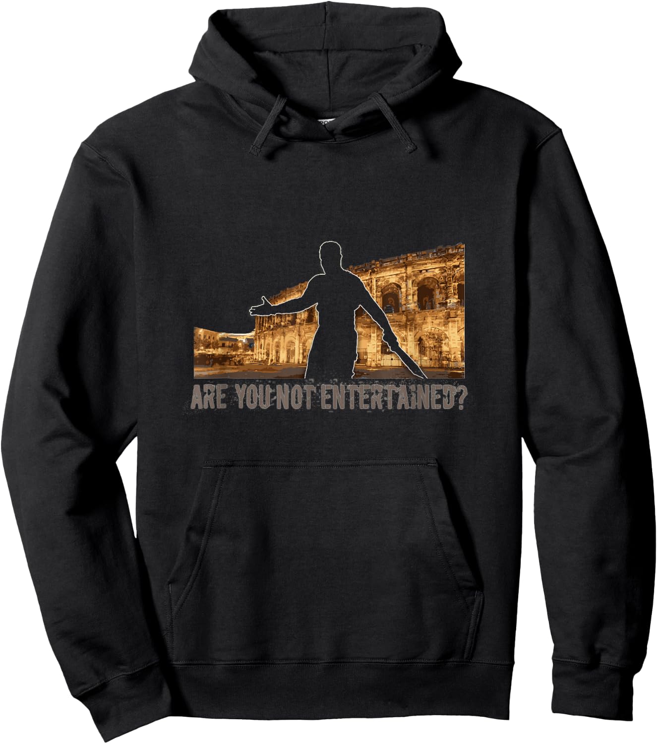 Are You Not Entertained? Hoodie - Hoodie | Black