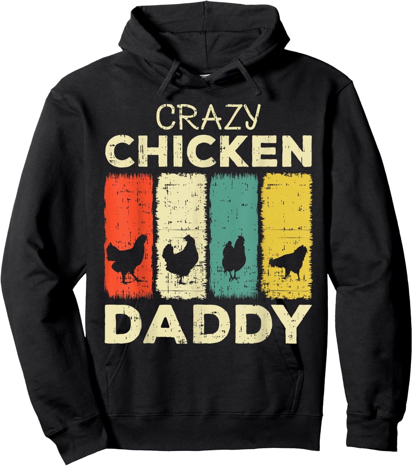 Crazy Chicken Daddy Hoodie - Hoodie | Black