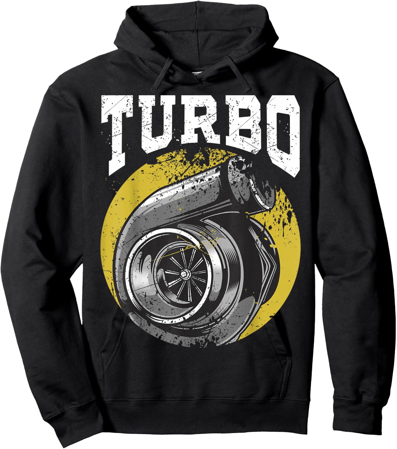 Turbo Charged for Racing Lovers Hoodie - Hoodie | Black