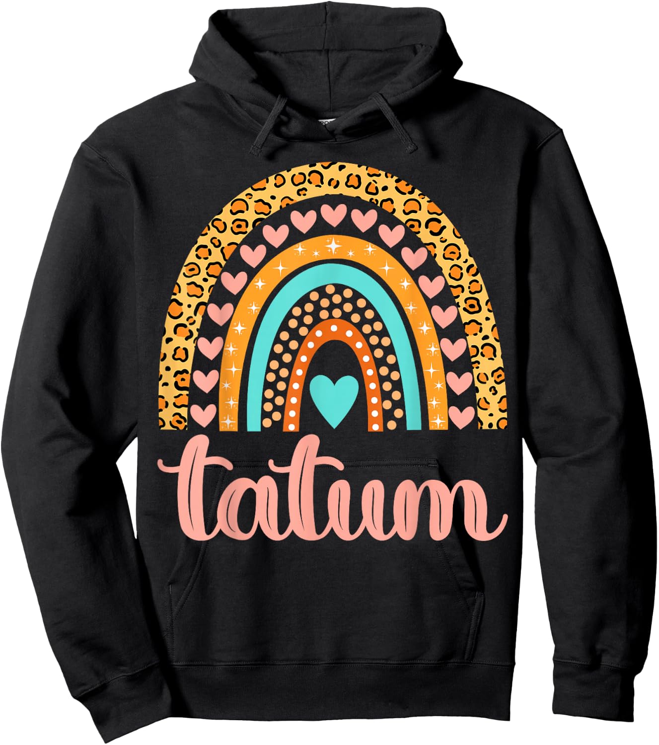 Tatum Tatum Name Birthday Shirt Gift Hoodie - Hoodie | Black