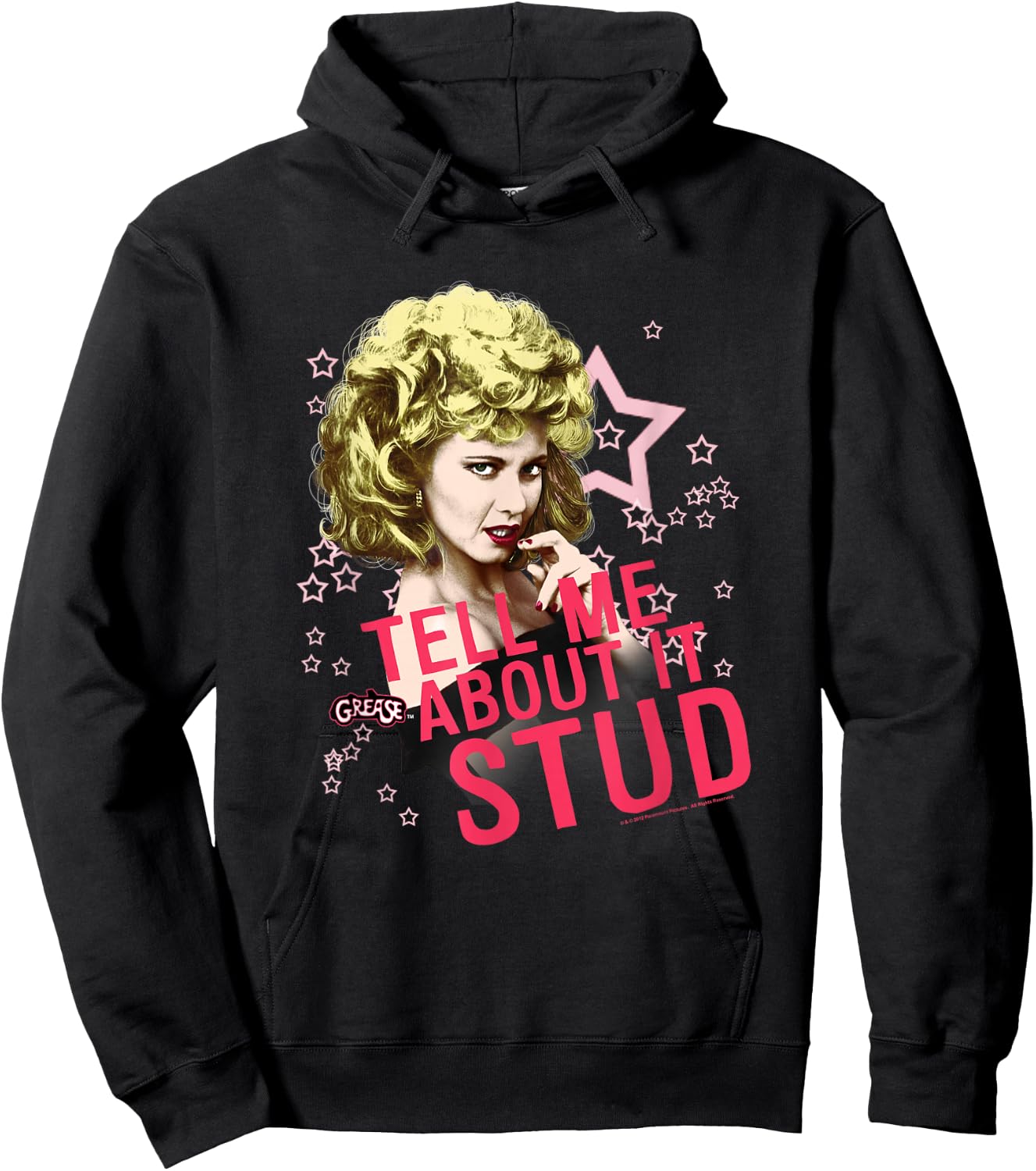 Grease Tell Me About It Stud Hoodie - Hoodie | Black
