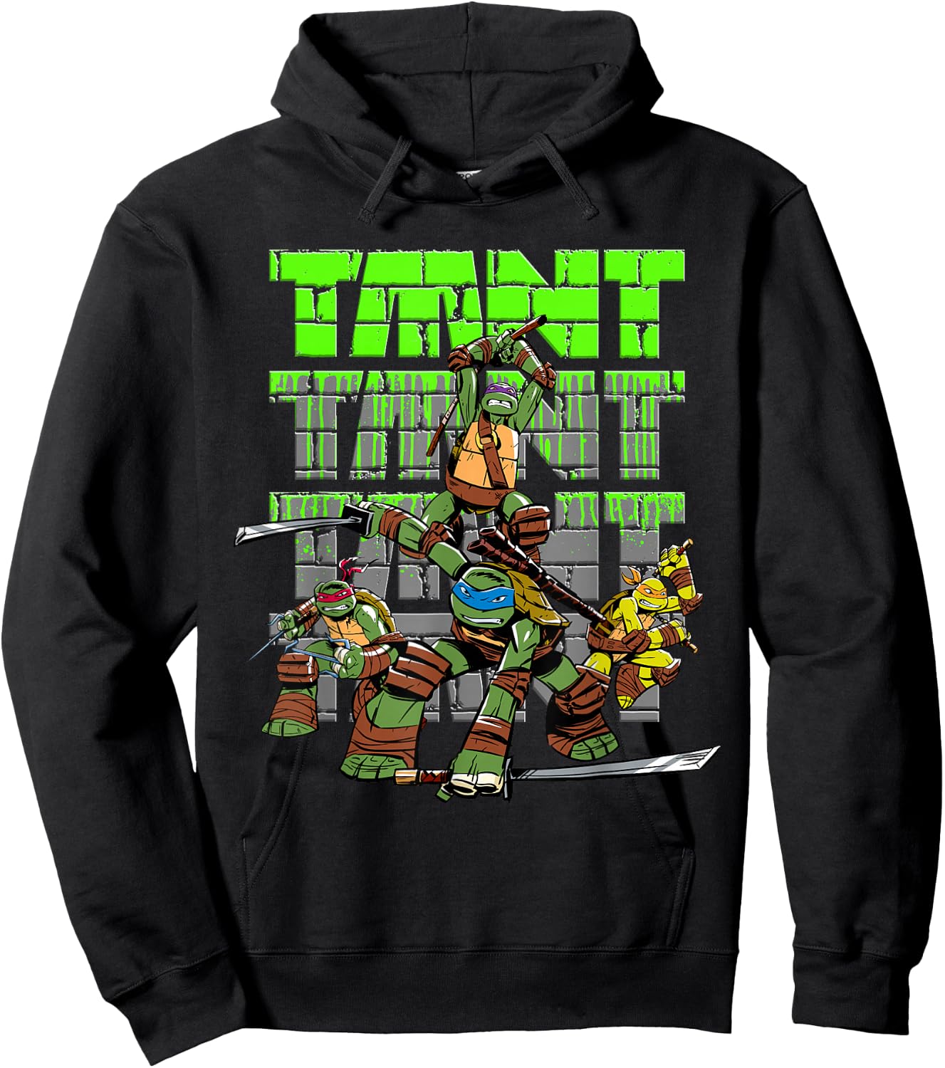 "TMNT" Oozing Wall Hoodie - Hoodie | Black