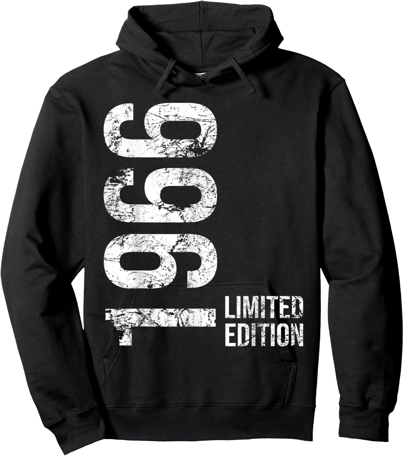 59th Birthday Man Woman 59 Years 1966 Birthday Hoodie - Hoodie | Black