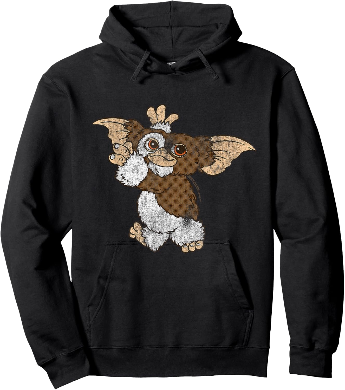Gremlins Gizmo Waving Hoodie - Hoodie | Black