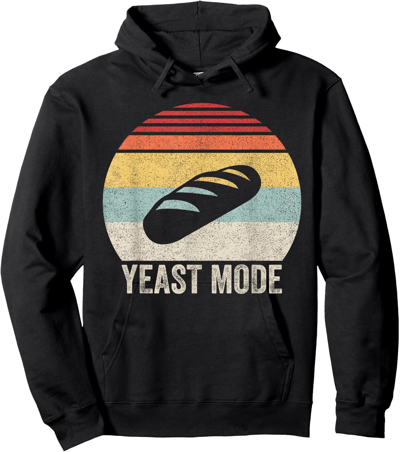 Vintage Retro Yeast Mode Shirt Bread Maker Baking Baker Gift Hoodie - Hoodie | Black
