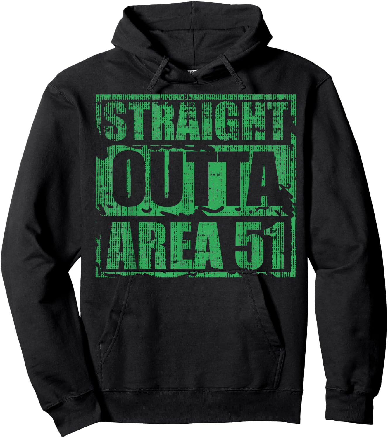 Straight Outta Area 51 Funny Nevada 09/20/19 Alien UFO ET Hoodie - Hoodie | Black