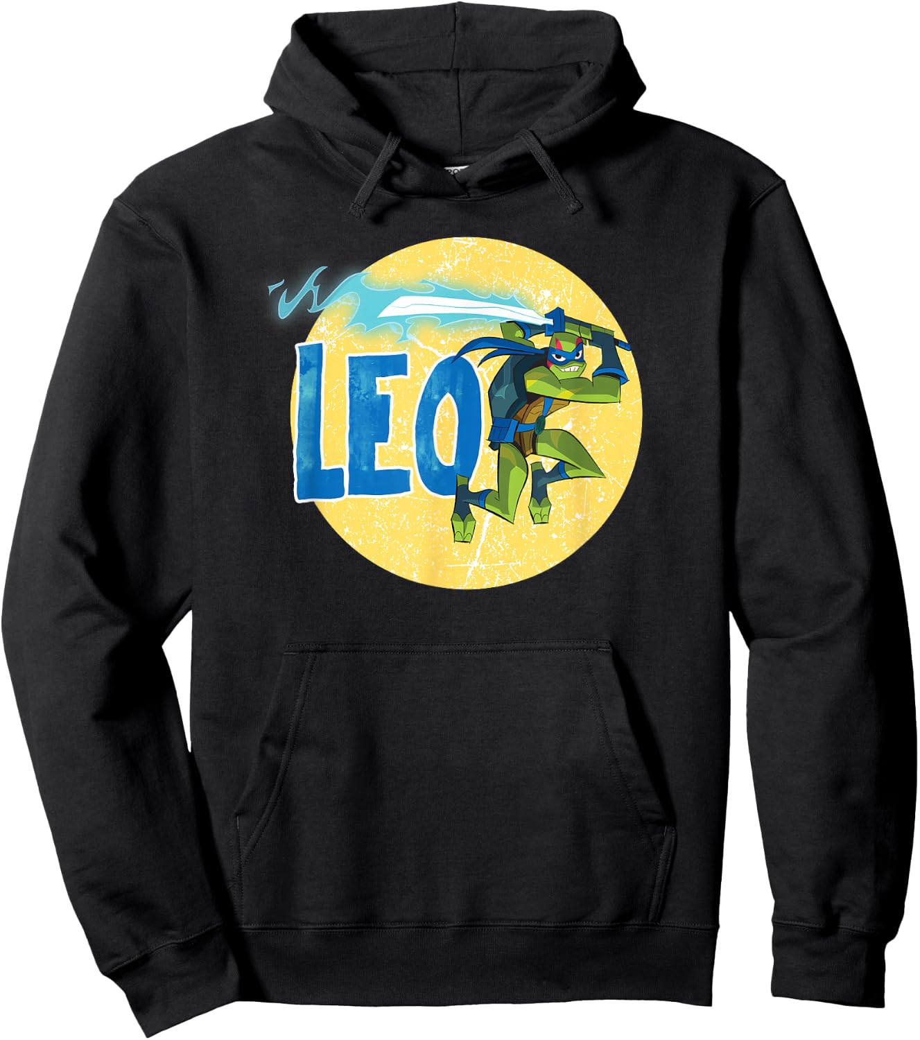 Leonard "Leo" the Ninja Turtle Hoodie - Hoodie | Black