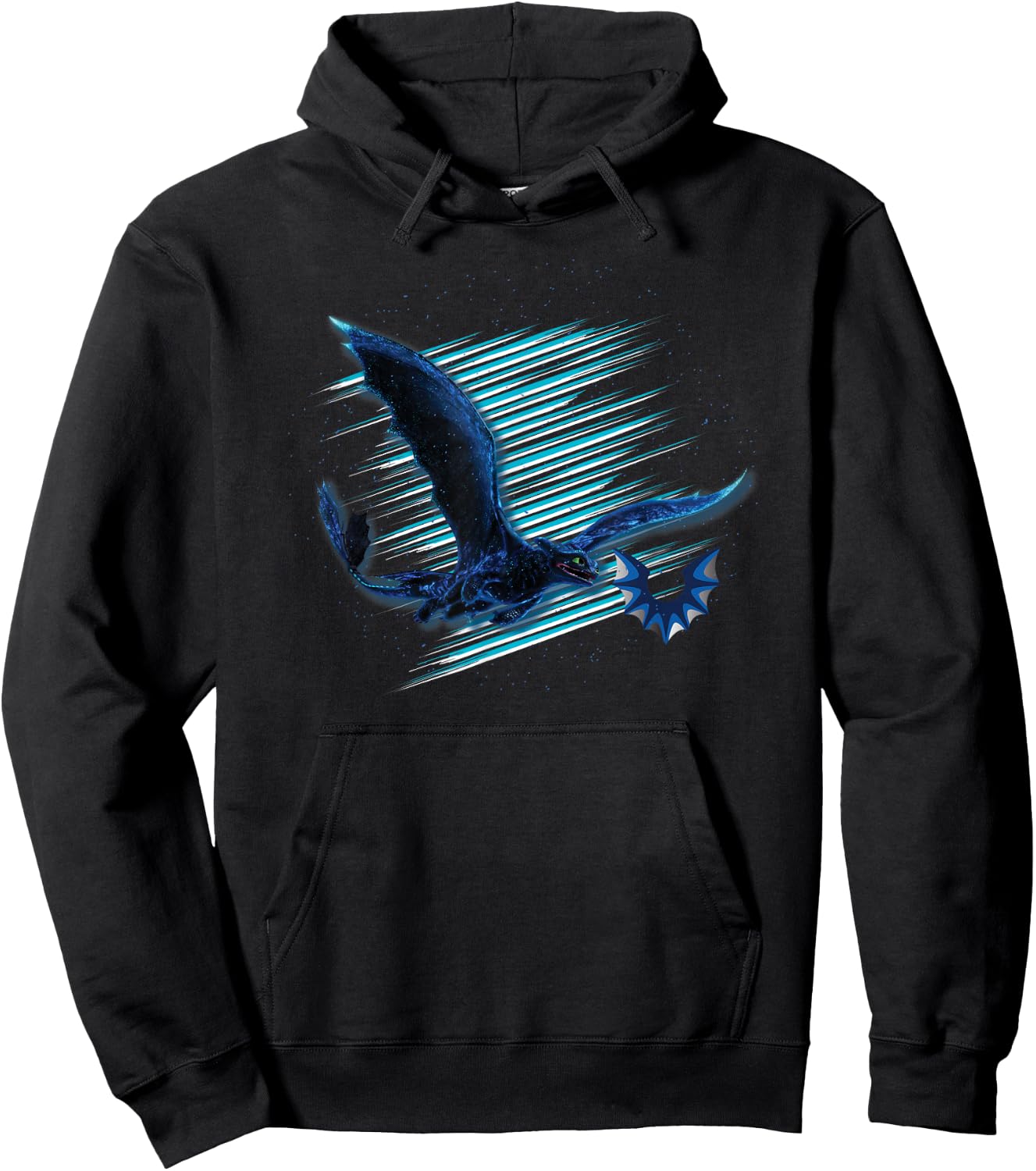 How to Train Your Dragon 3 Homecoming Logo Hoodie - Hoodie | Black
