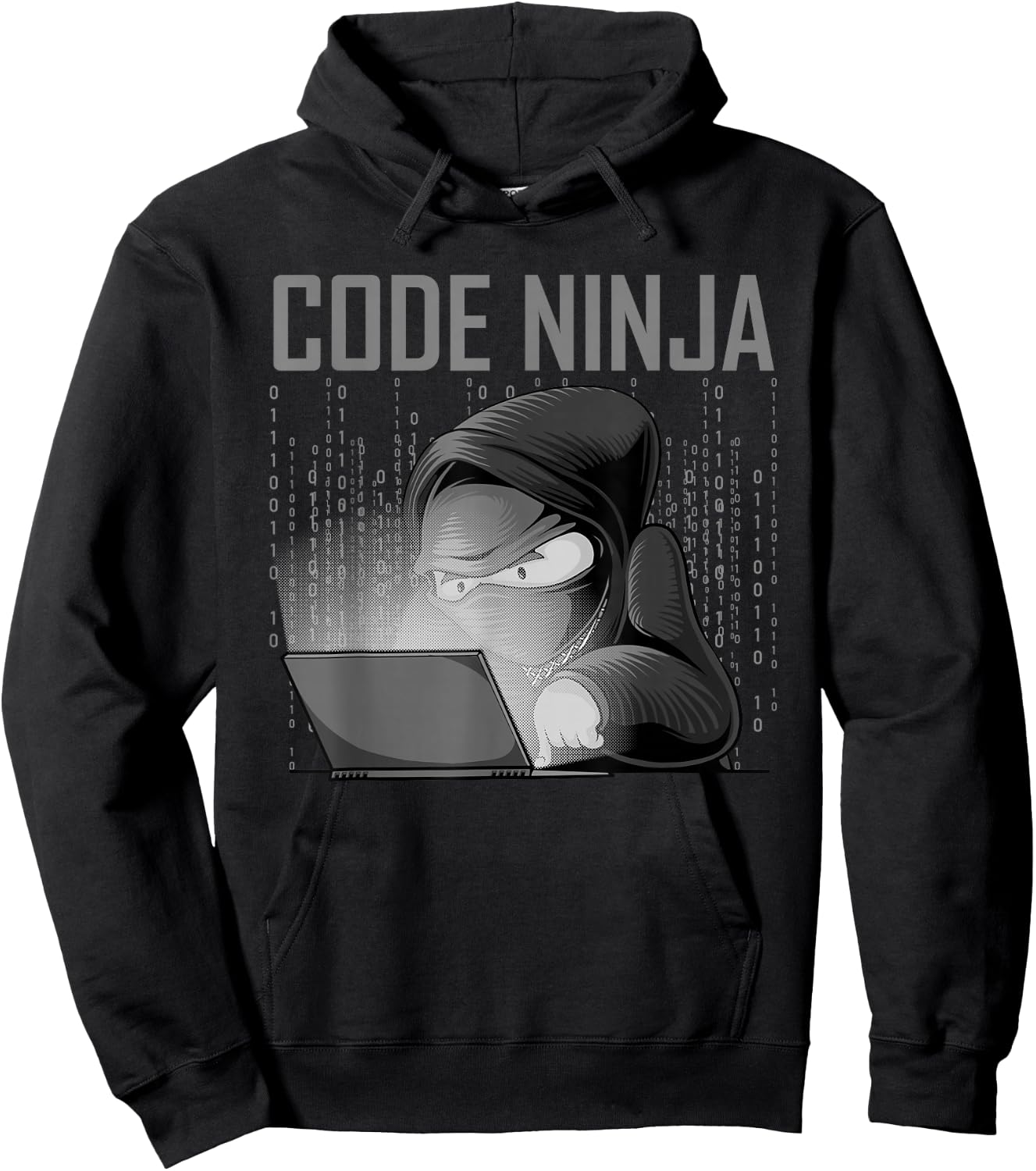 Cool Computer Programmer Art Women Web Coding Geek Hoodie - Hoodie | Black