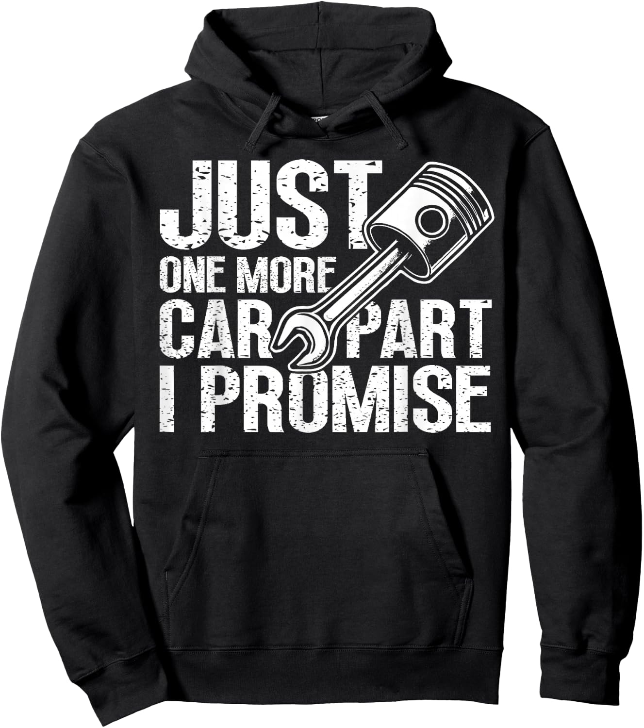 Just One More Car Part I Promise Mechanic Automobile Lovers Hoodie - Hoodie | Black