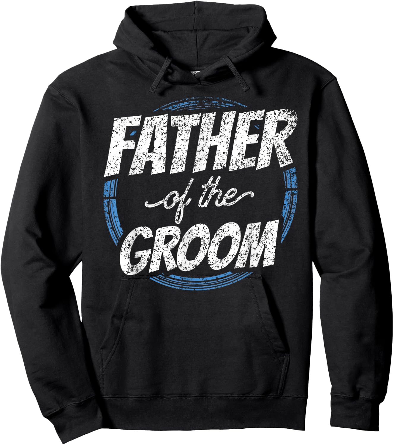 Father of The Groom Bachelor Party Wedding Dad Daddy Hoodie - Hoodie | Black