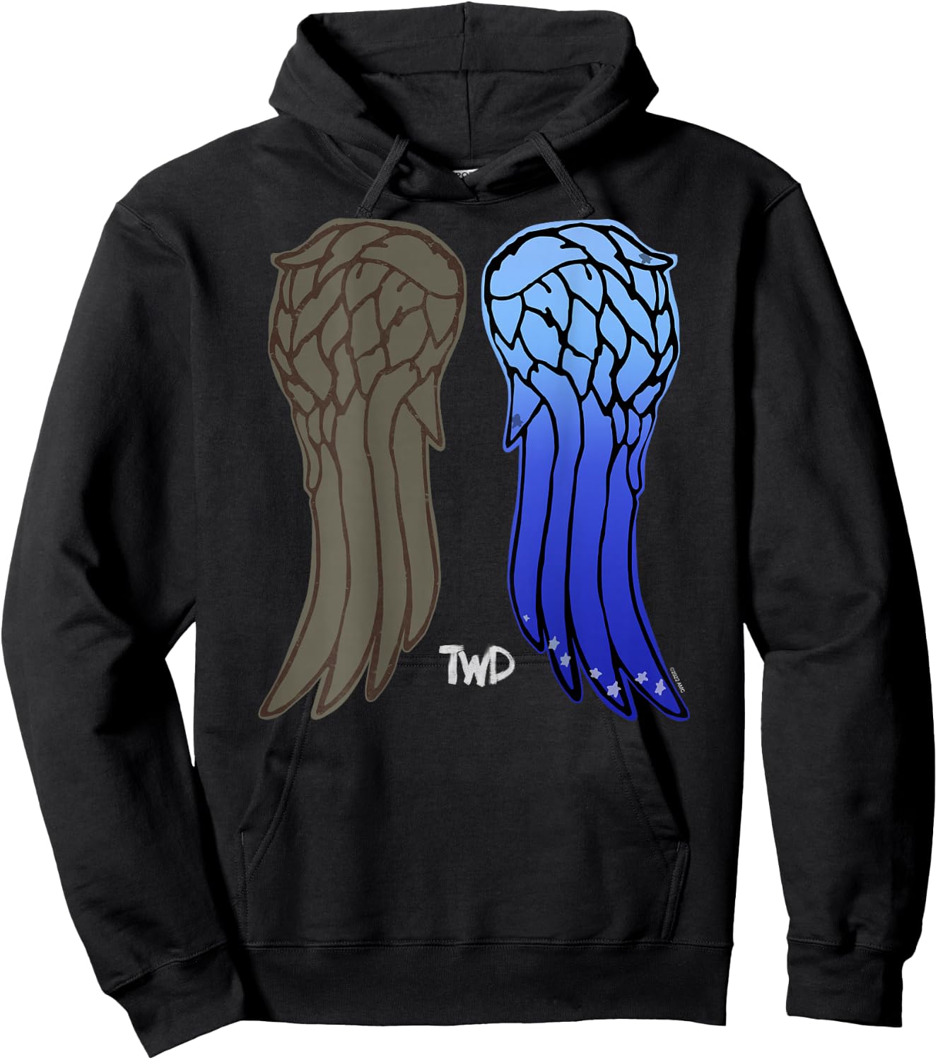 The Walking Dead Daryl Dixon New Wings Small Hoodie - Hoodie | Black