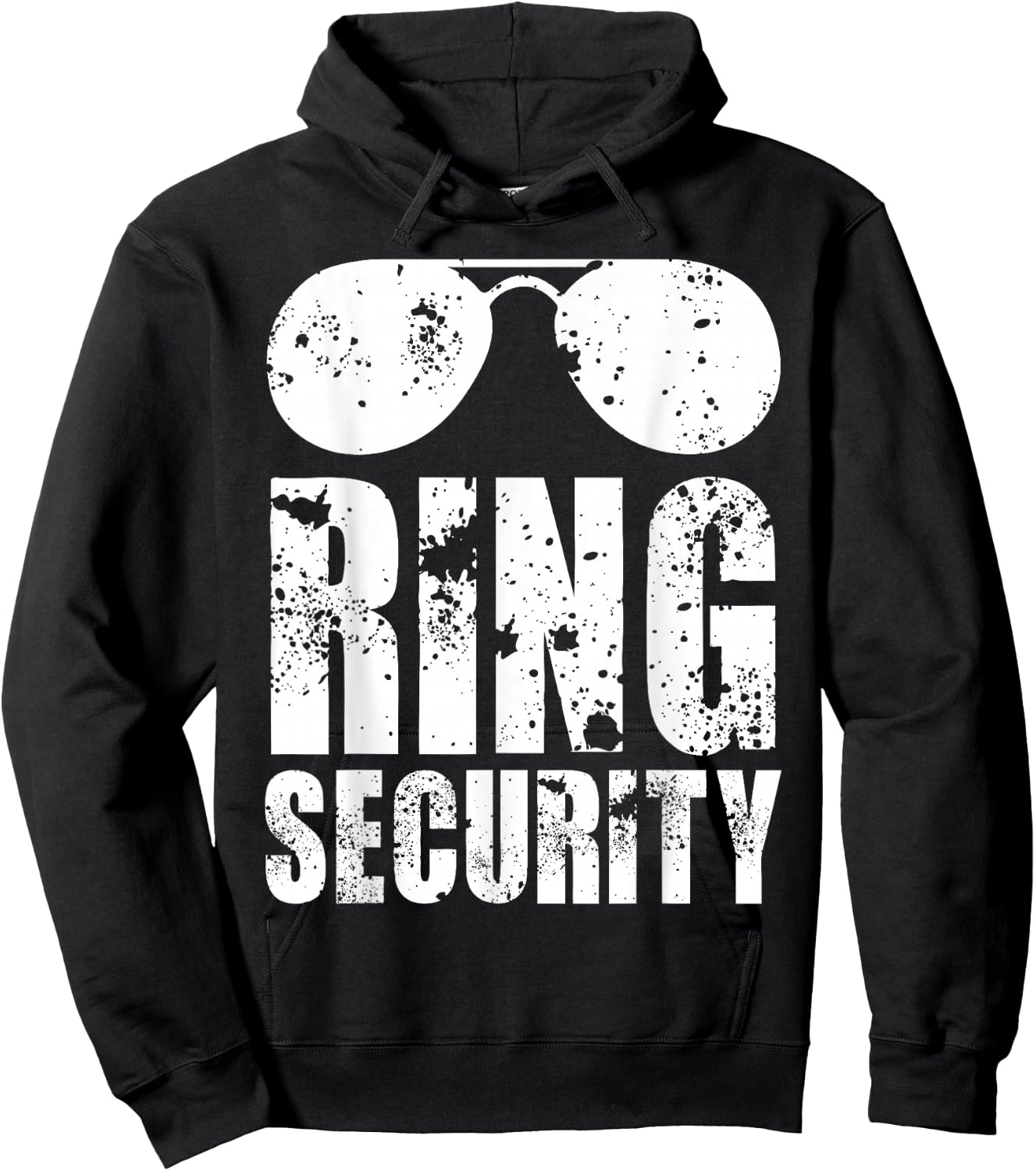 Ring Security Shirt Ring Bearer Boys Wedding Party Hoodie - Hoodie | Black