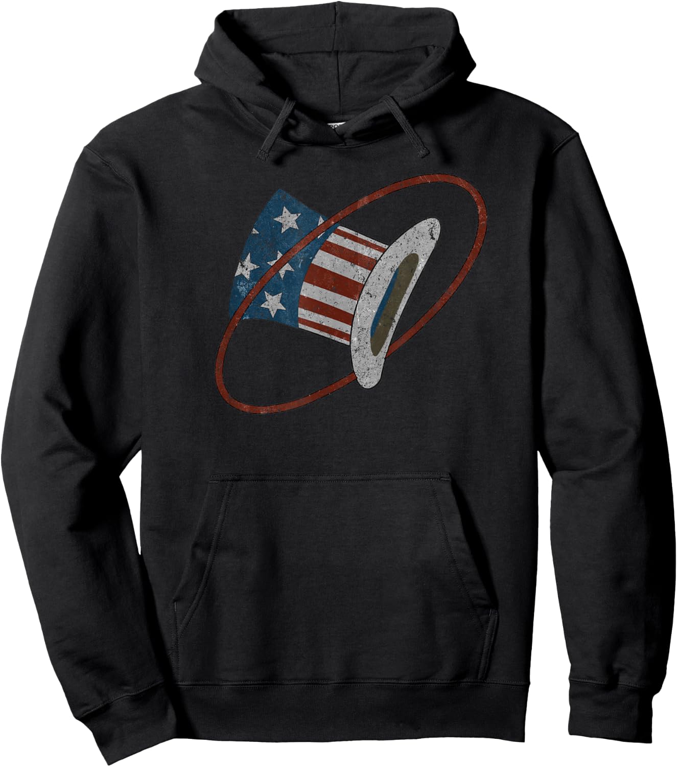 "Hat in the Ring Squadron" 94th Aero Sqdn. WW1 Insignia Hoodie - Hoodie | Black