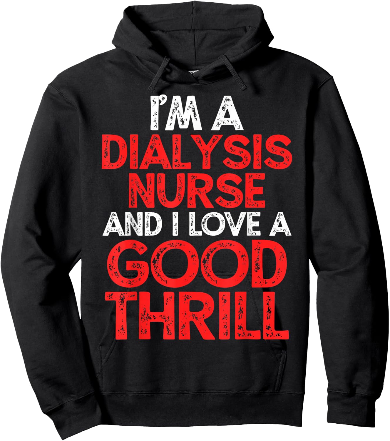 Dialysis Nurse Hoodie - Hoodie | Black