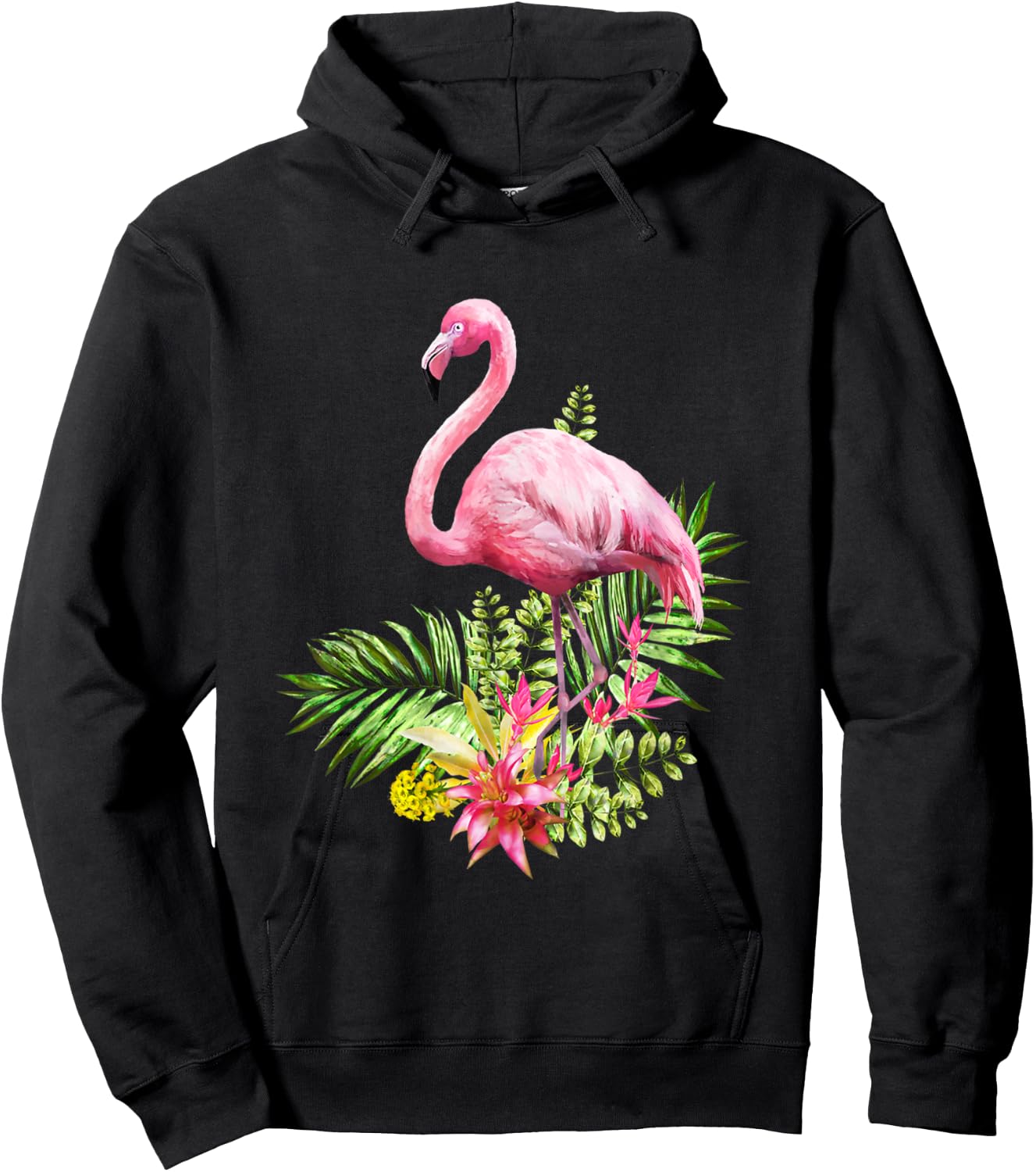 Flamingo for girls, flamingo , flamingo for boys Hoodie - Hoodie | Black