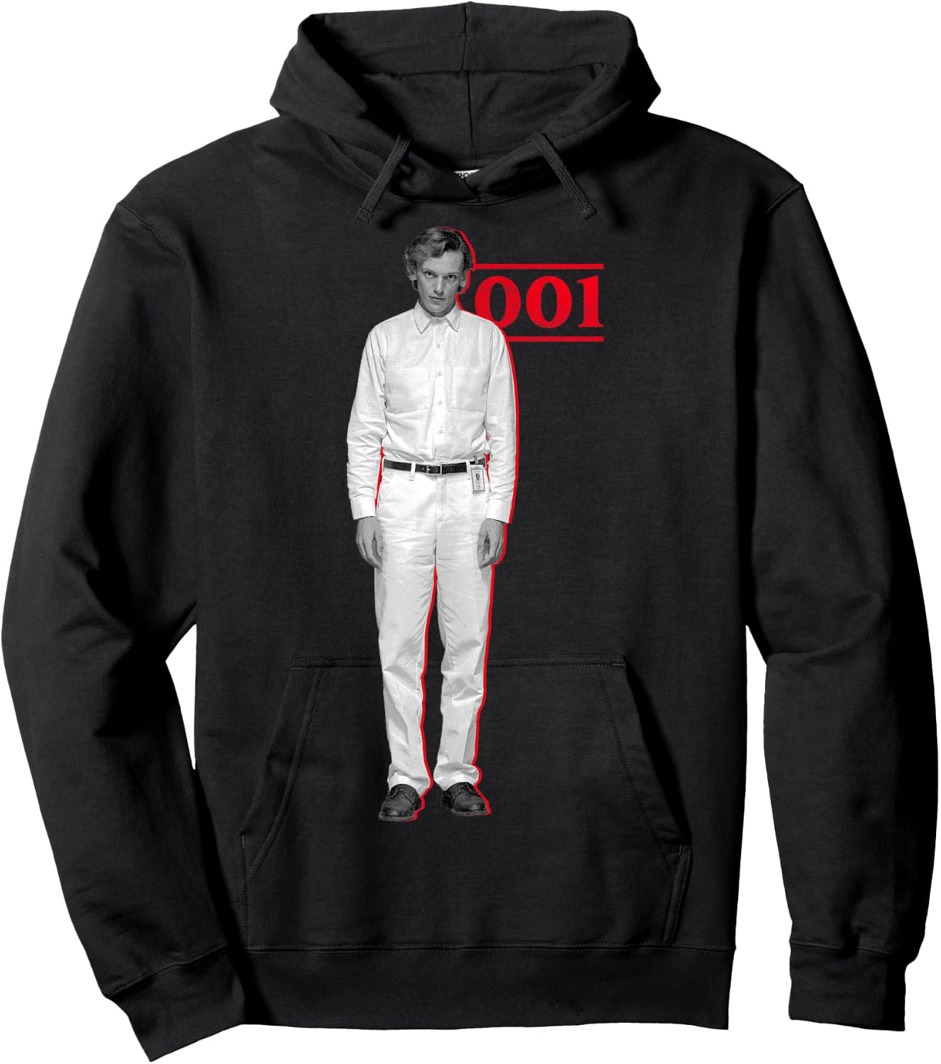 Stranger Things 4 Henry Creel Test Subject 001 Hoodie - Hoodie | Black