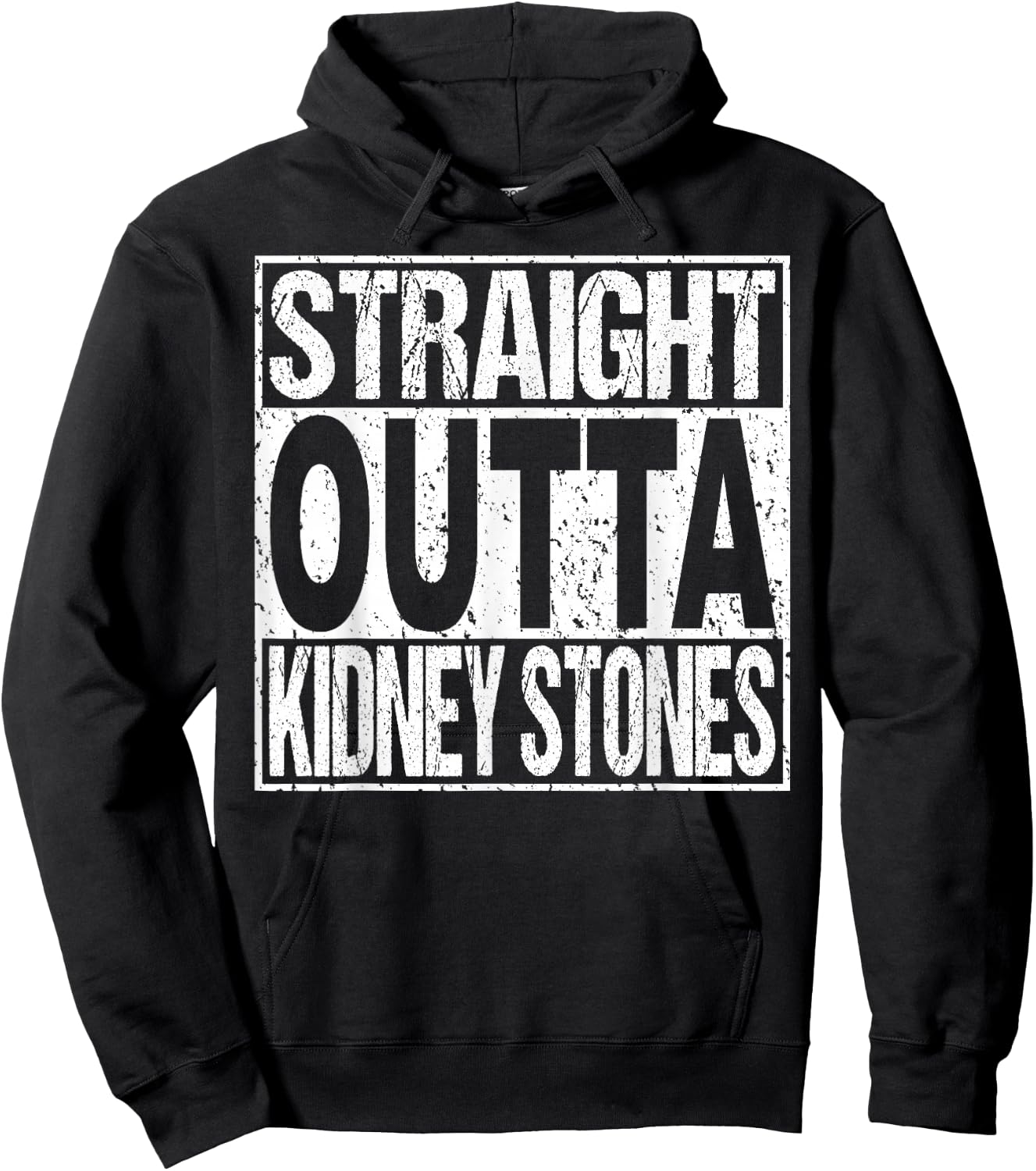 Kidney Stones Removal Surgery Survivor Awareness Gift Hoodie - Hoodie | Black