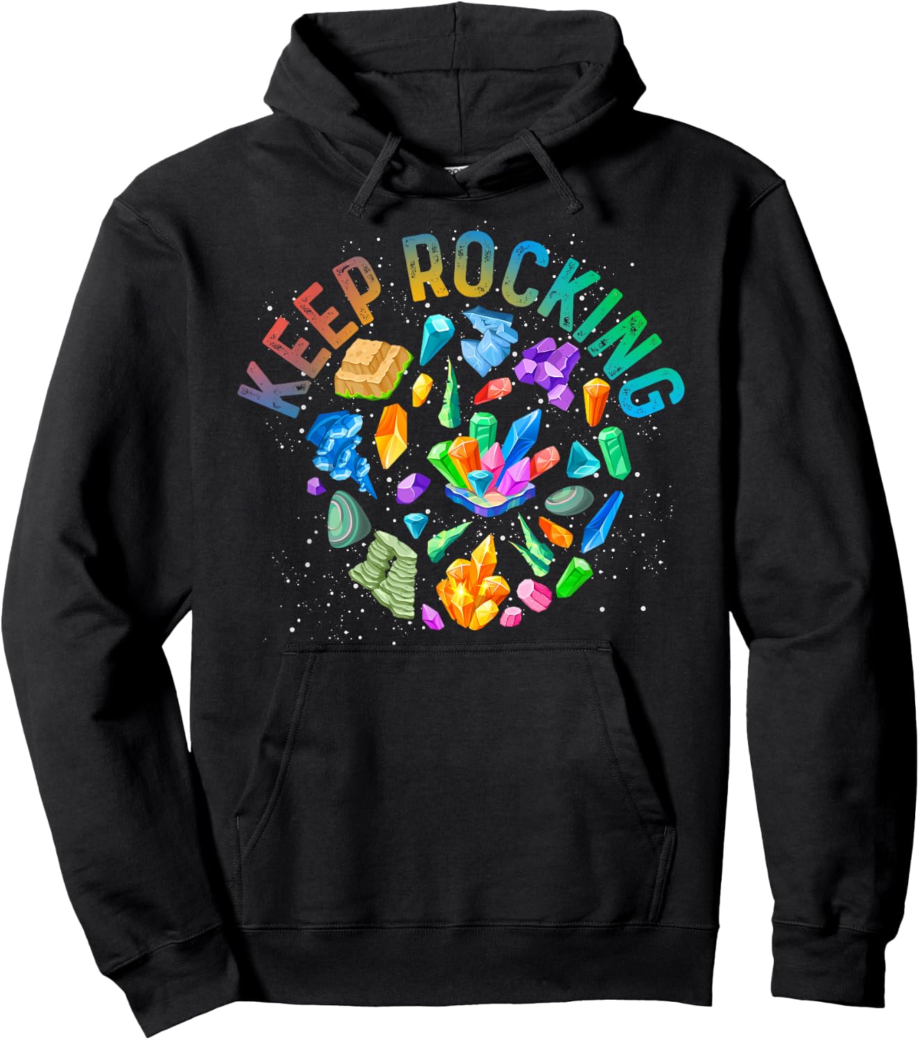 Rock Weiterhin Geologist Stone Gift Funny Geology Hoodie - Hoodie | Black
