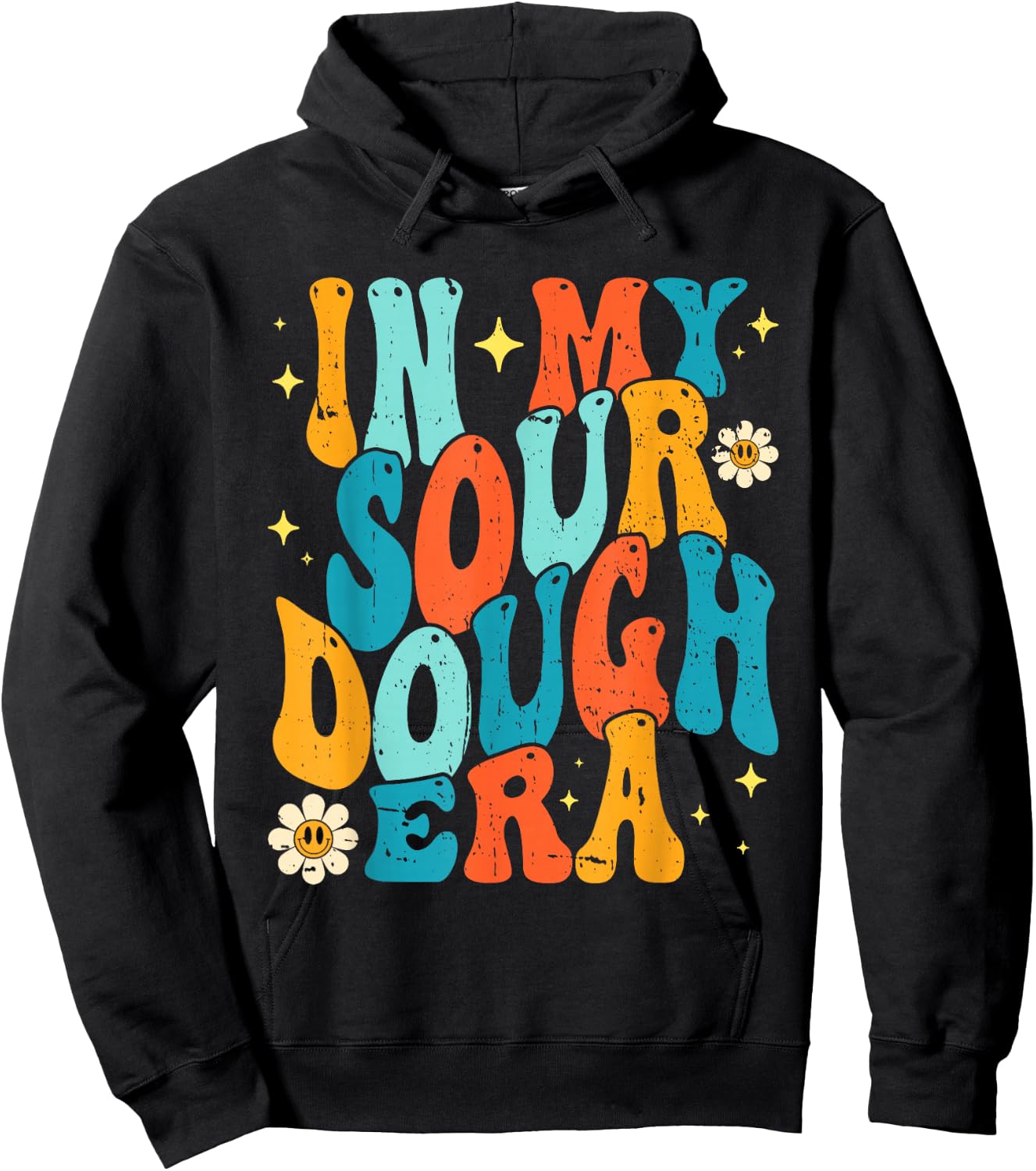 In My Bread Making Era Bread Baking Sourdough Enthusiast Hoodie - Hoodie | Black