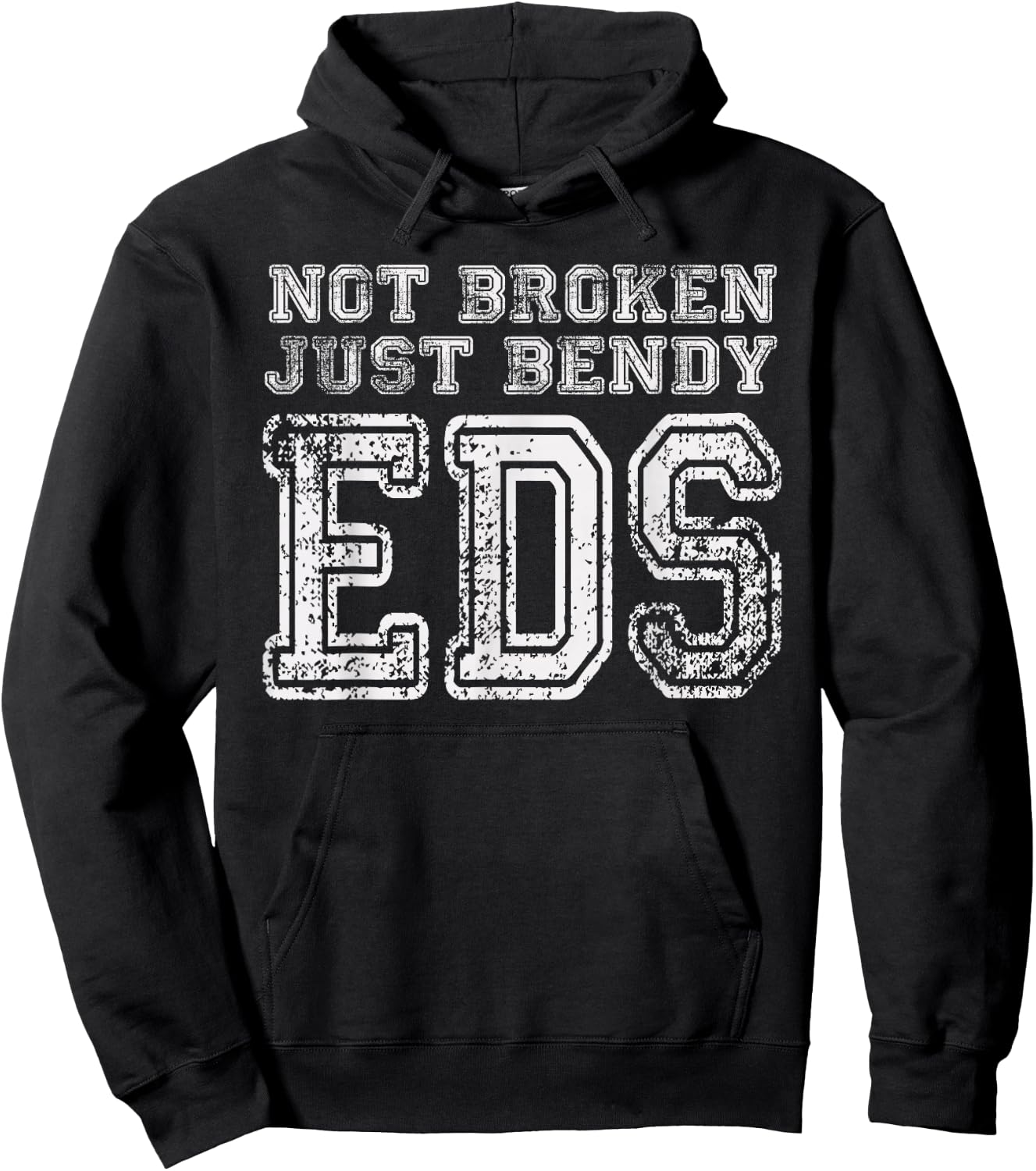 Not Broken Just Bendy EDS Awareness Hoodie - Hoodie | Black