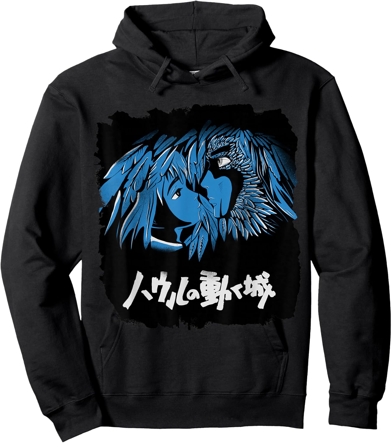 Anime Moving Castle Shirt Hoodie - Hoodie | Black