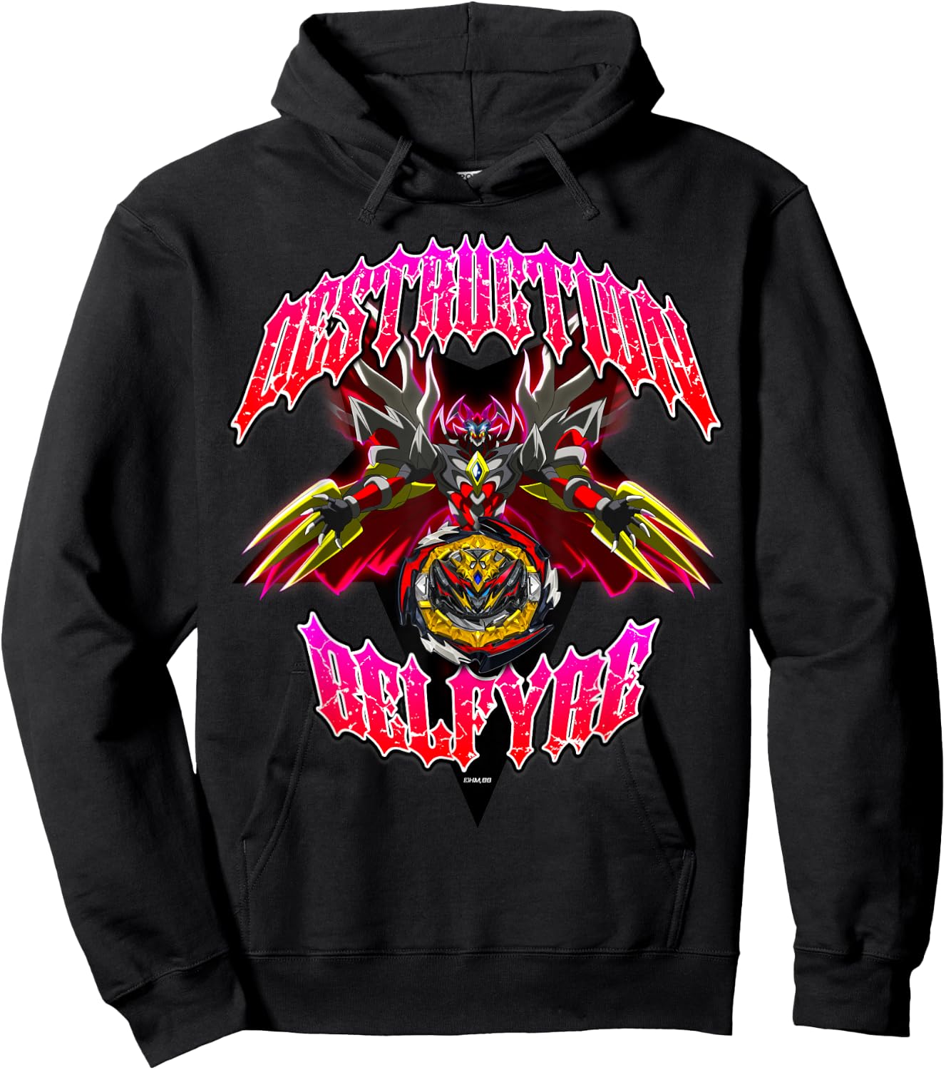 Beyblade Burst Destruction Belfyre Hoodie - Hoodie | Black